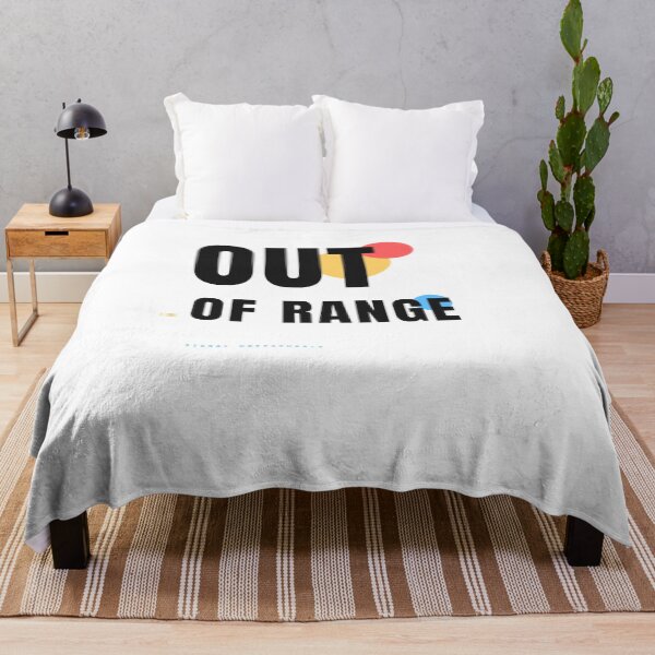 Item preview, OUT OF RANGE – Retro Futuristic Typography Design designed and sold by HeartAndArtShop.
