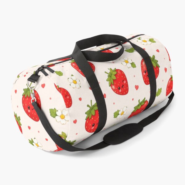 Item preview, Kawaii Cute aStrawberry Pattern | Summer Fruit Seamless Print designed and sold by Aramdesing.