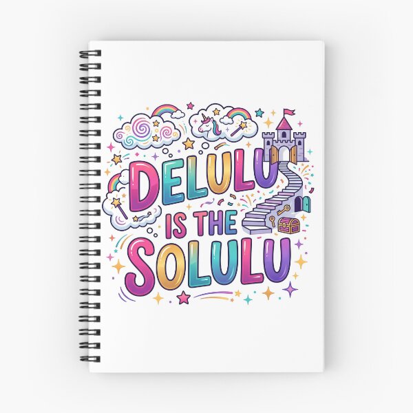Item preview, delulu, solulu, internet slang, funny quote, viral phrase, gen z humor designed and sold by TrueArtVibes.