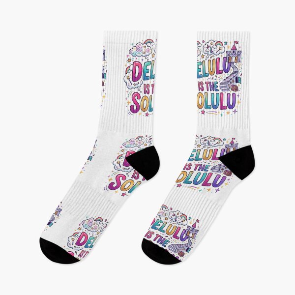 Item preview, delulu, solulu, internet slang, funny quote, viral phrase, gen z humor designed and sold by TrueArtVibes.