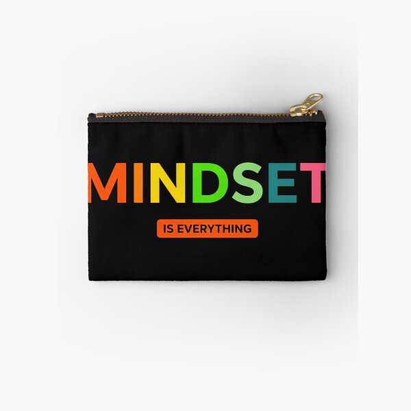 Item preview, Mindset Is Everything | Colorful Motivational Typography Design funny tshirt designed and sold by No Excuses .