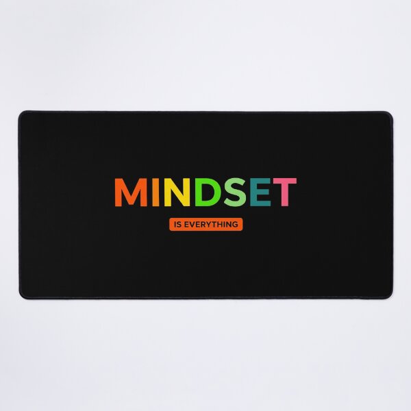 Item preview, Mindset Is Everything | Colorful Motivational Typography Design funny tshirt designed and sold by No Excuses .