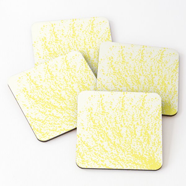 Item preview, Brush Study No. 26 – Solar Lemon Abstract Yellow Paint Texture Modern Minimal Wall Art Print designed and sold by KleanGirlAesthetics.