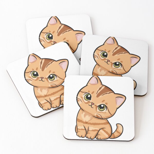 Item preview, Chibi Orange Cat, Sandy Shrimp designed and sold by kjmastersart.