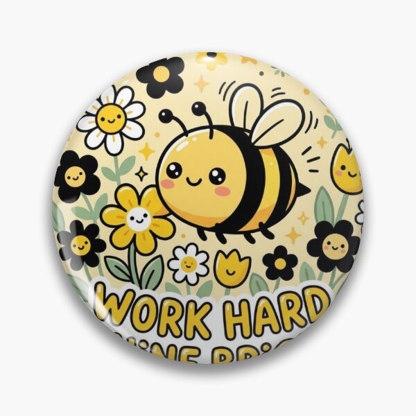 Item preview, Work Hard Shine Bright.  designed and sold by Brochamorocha.