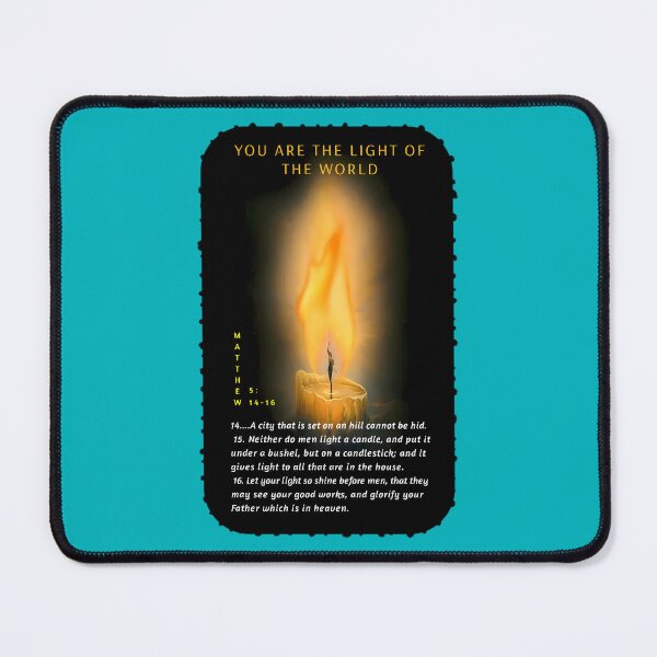 Item preview, YOU ARE THE LIGHT OF THE WORLD... - MATTHEW 5:14-16. designed and sold by RISE AND SHINE.
