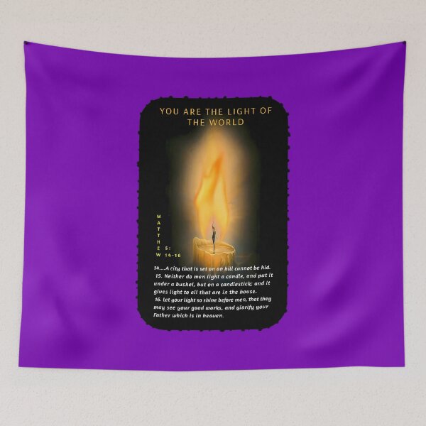 Item preview, YOU ARE THE LIGHT OF THE WORLD... - MATTHEW 5:14-16. designed and sold by RISE AND SHINE.