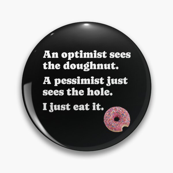 Item preview, Doughnut Philosophy Funny Quote designed and sold by Horningamere.