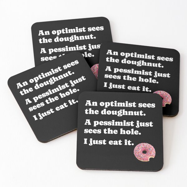 Item preview, Doughnut Philosophy Funny Quote designed and sold by Horningamere.