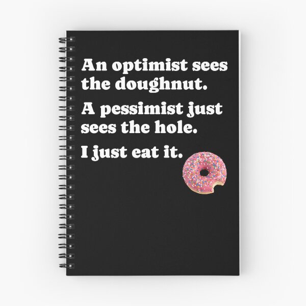 Item preview, Doughnut Philosophy Funny Quote designed and sold by Horningamere.