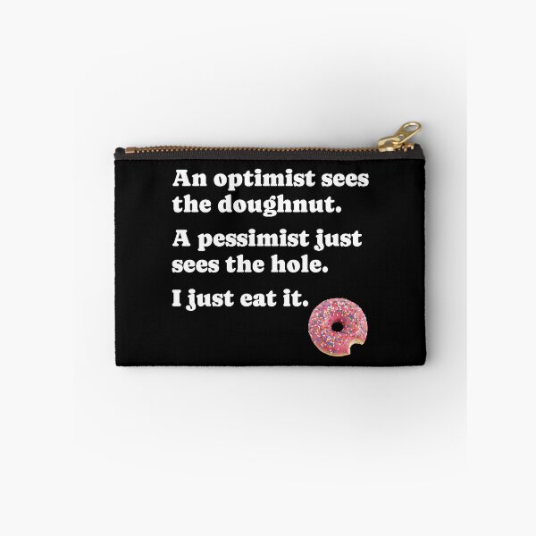Item preview, Doughnut Philosophy Funny Quote designed and sold by Horningamere.
