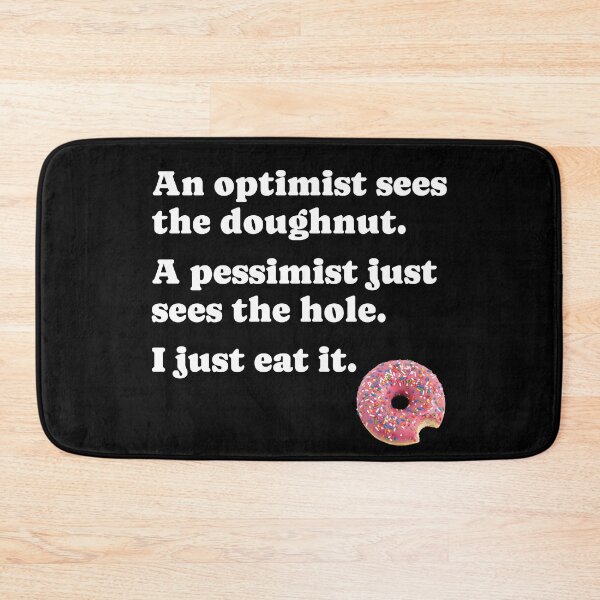 Item preview, Doughnut Philosophy Funny Quote designed and sold by Horningamere.