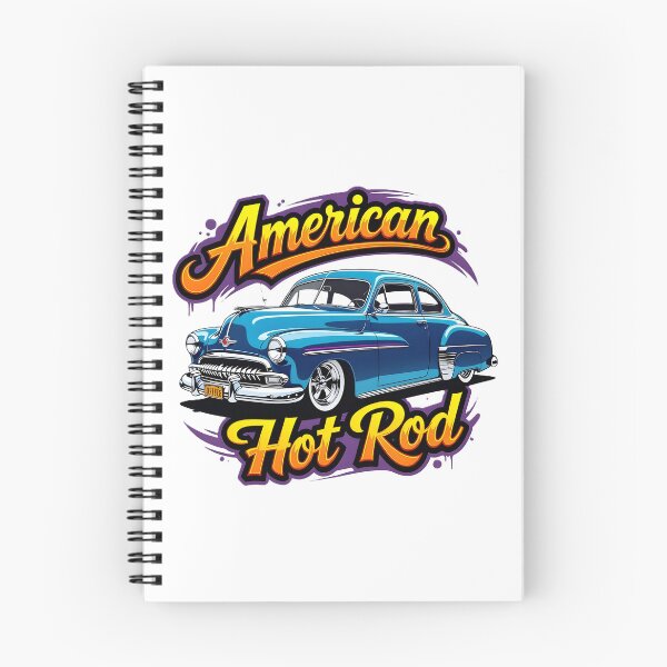 Item preview, Classic Blue Hot Rod Vintage Pop Art Illustration designed and sold by rgagliardi2017.