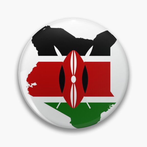 Item preview, Kenya Map Flag – Proud Kenyan Patriot Design designed and sold by Wesli.