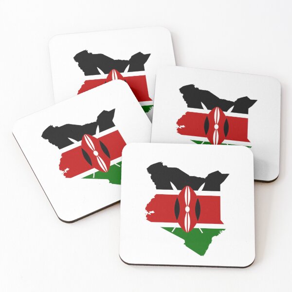 Item preview, Kenya Map Flag – Proud Kenyan Patriot Design designed and sold by Wesli.