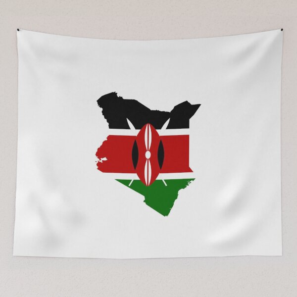 Item preview, Kenya Map Flag – Proud Kenyan Patriot Design designed and sold by Wesli.