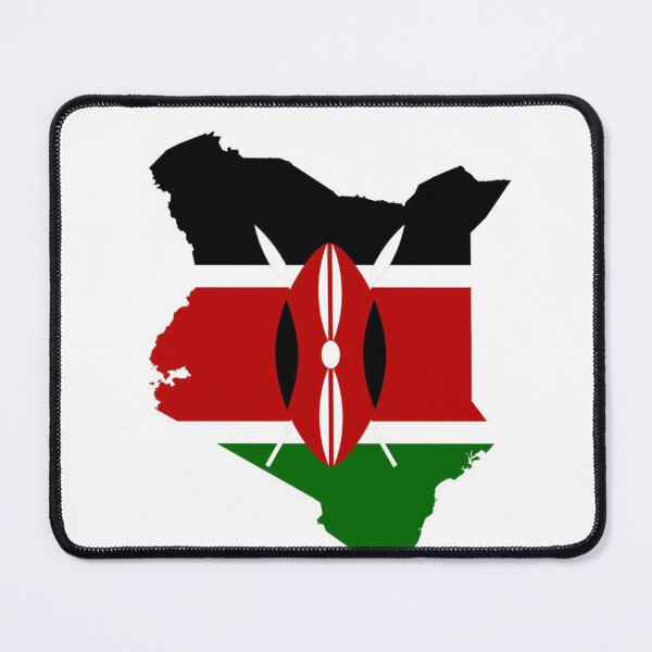 Item preview, Kenya Map Flag – Proud Kenyan Patriot Design designed and sold by Wesli.