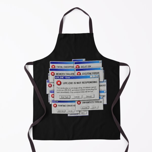 Item preview, Life.exe Is Not Responding Funny Existential Error Design designed and sold by afarkar.