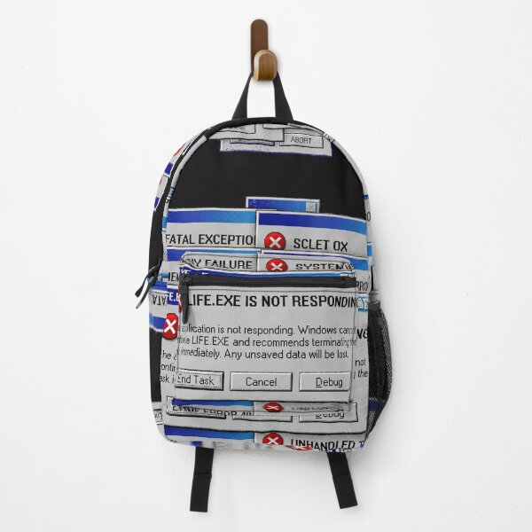 Item preview, Life.exe Is Not Responding Funny Existential Error Design designed and sold by afarkar.