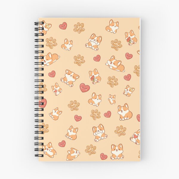 Item preview, Cute Kawaii Corgi Dog Seamless Pattern designed and sold by Cherry Emporium.