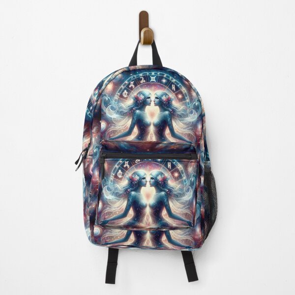 Item preview, Celestial Gemini – Zodiac Sign Cosmic Twins designed and sold by UmSkelig834.