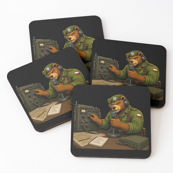 Item preview, Wojtek Bear Polish Military Mascot designed and sold by JacobSpace.