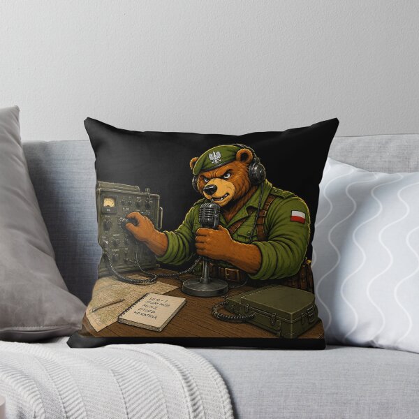 Item preview, Wojtek Bear Polish Military Mascot designed and sold by JacobSpace.