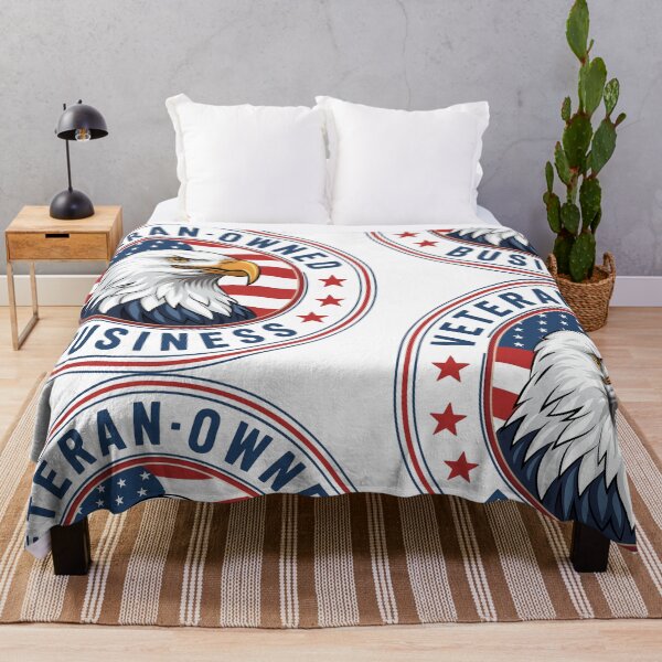 Item preview, Veteran-owned (USA Pride—American Eagle) designed and sold by CDUSA2025.