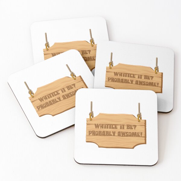Item preview, Whittle it be? Probably awesome! designed and sold by CrossLineSol.