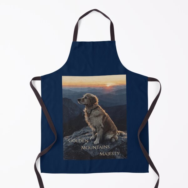 Item preview, Golden Retriever Mountain Sunrise Summit Hike designed and sold by HomeFarmPress.