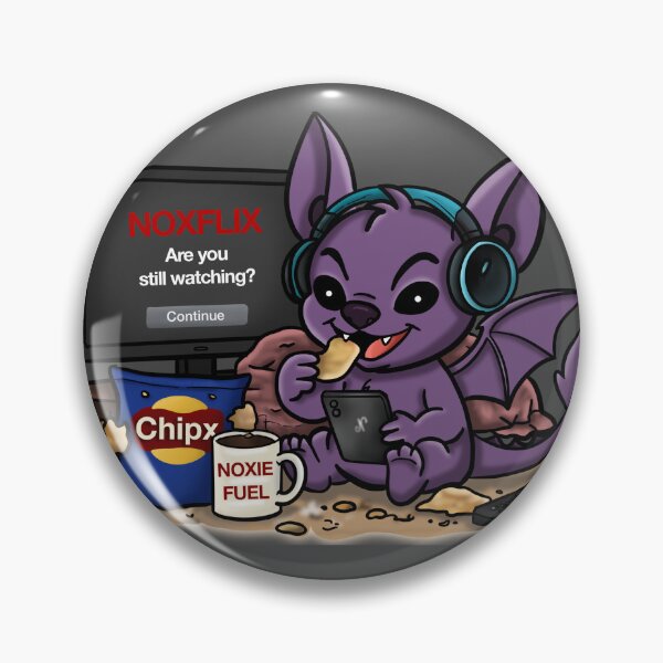 Item preview, Noxflix & Chill – One More Episode designed and sold by oilbyme.