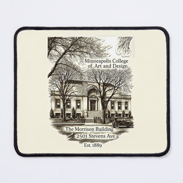 Item preview, Minneapolis College of Art and Design Morrison Building Vintage Ink designed and sold by EvergreenPark - Tee Studio.