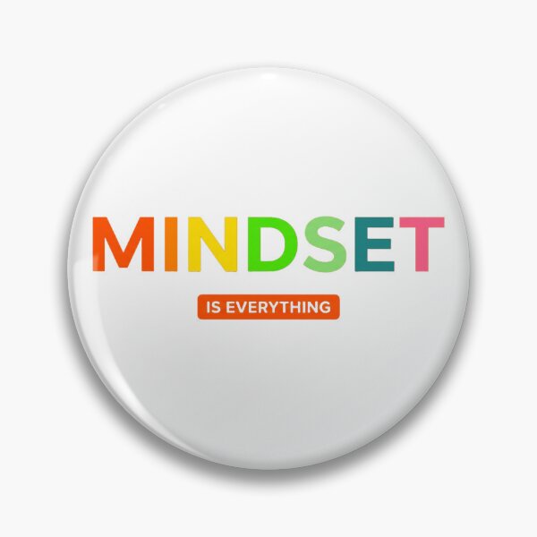 Item preview, Mindset Is Everything | Colorful Motivational Typography Design funny tshirt designed and sold by No Excuses .