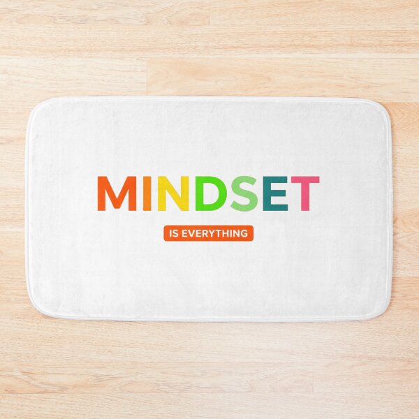 Item preview, Mindset Is Everything | Colorful Motivational Typography Design funny tshirt designed and sold by No Excuses .