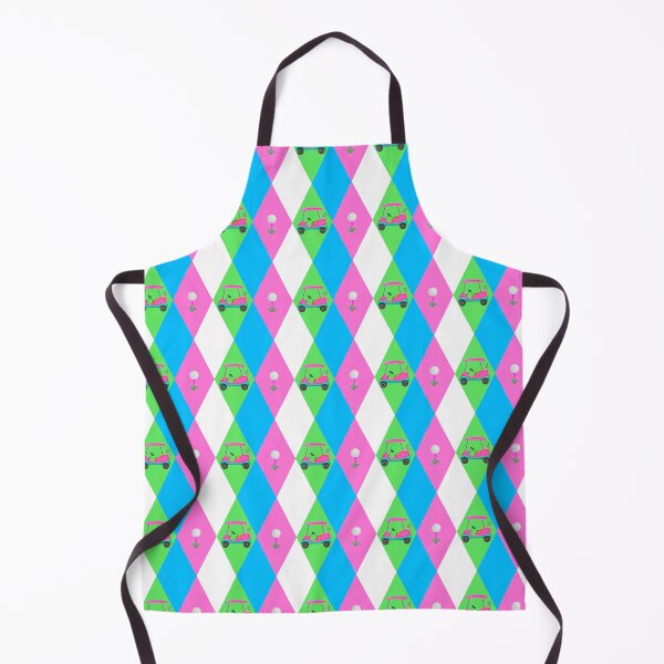 Item preview, Pink Golf Cart Argyle Pattern designed and sold by daphsam.