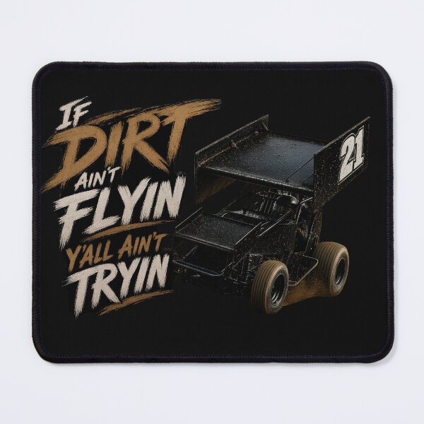 Item preview, Dirt track racing designed and sold by CDsLazyDesigns.