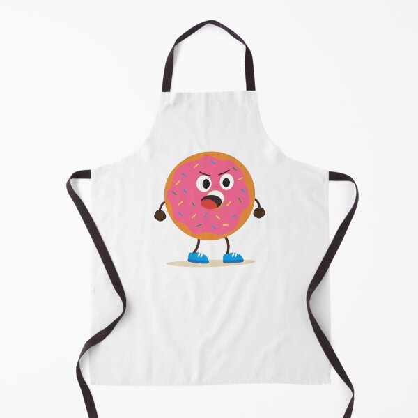 Item preview, Angry Pink Frosted Donut designed and sold by BetweenForms.