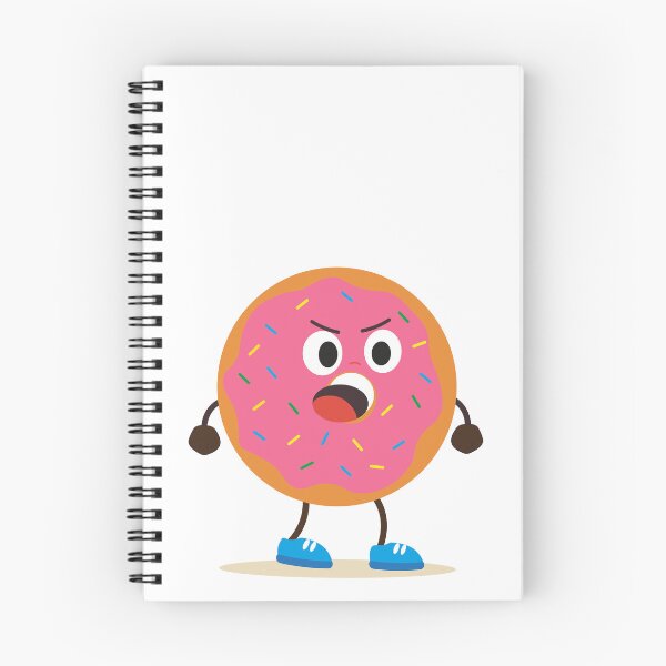 Item preview, Angry Pink Frosted Donut designed and sold by BetweenForms.