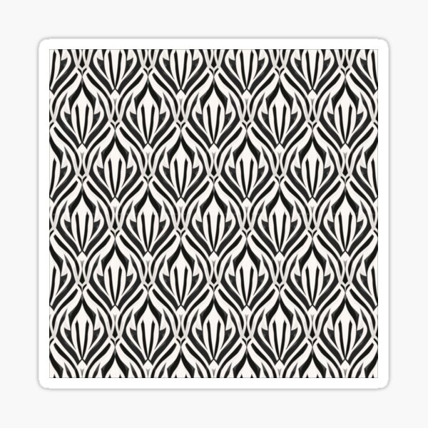 Item preview, Abstract Black and White designed and sold by PigmentPixel.