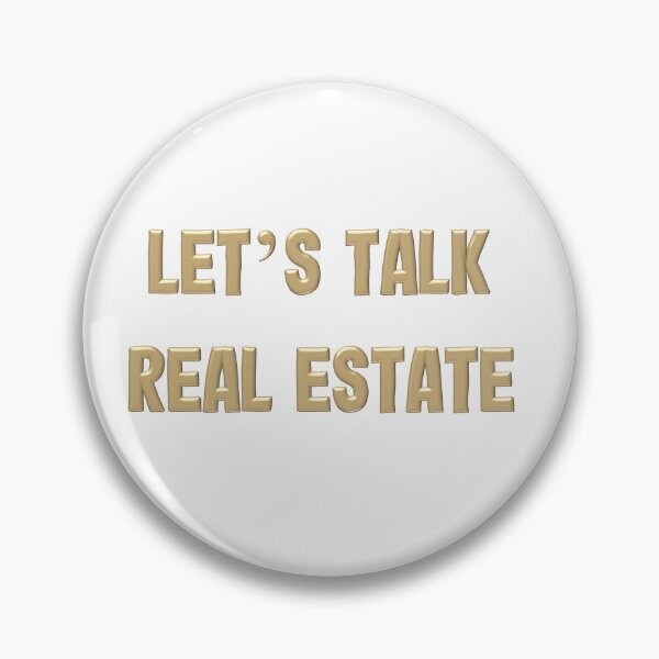 Item preview, Let's Talk Real Estate in Gold designed and sold by LeslieMac713.