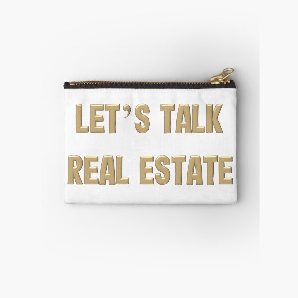Item preview, Let's Talk Real Estate in Gold designed and sold by LeslieMac713.