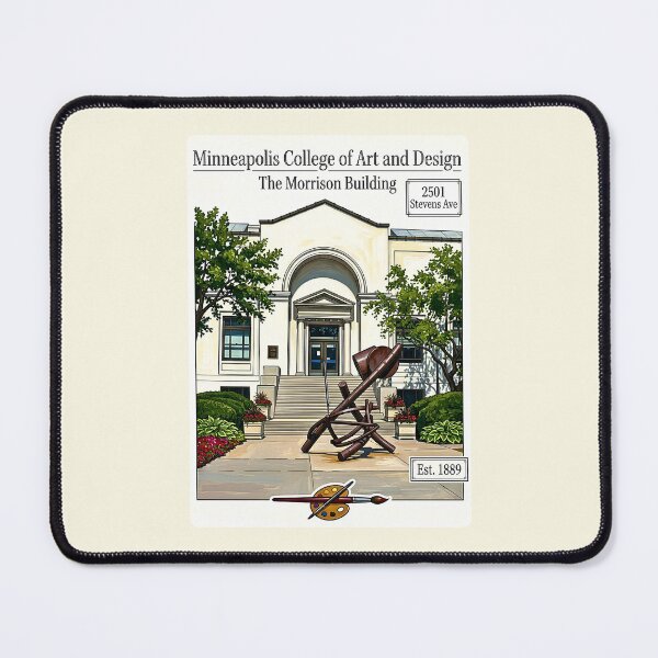 Item preview, Minneapolis College of Art and Design MCAD Morrison Building designed and sold by EvergreenPark - Tee Studio.