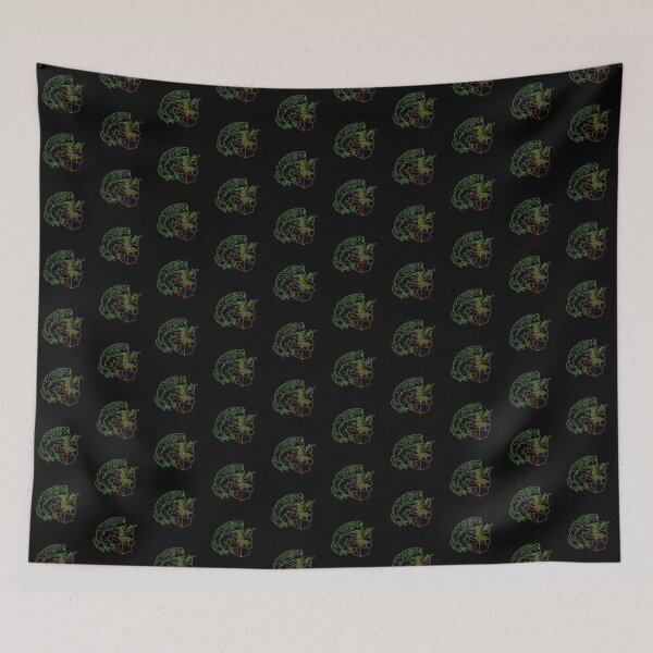 Item preview, Modern Neon Line Art Chubby Toad Ramen Pop Art designed and sold by DuckOddity.