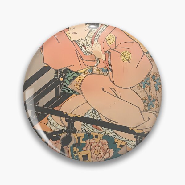 Item preview, Fierce Warrior Portrait | Japanese Art designed and sold by GammaRay.