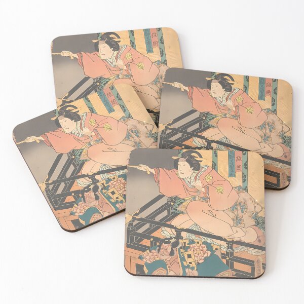 Item preview, Fierce Warrior Portrait | Japanese Art designed and sold by GammaRay.