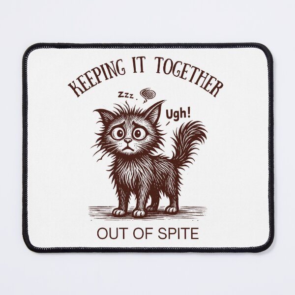 Item preview, Keeping It Together - Funny Red Cat - Breakdown designed and sold by LAJdesigns.