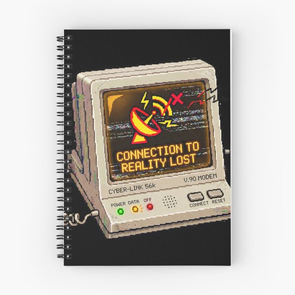 Item preview, Connection To Reality Lost Retro Internet Humor Design designed and sold by afarkar.