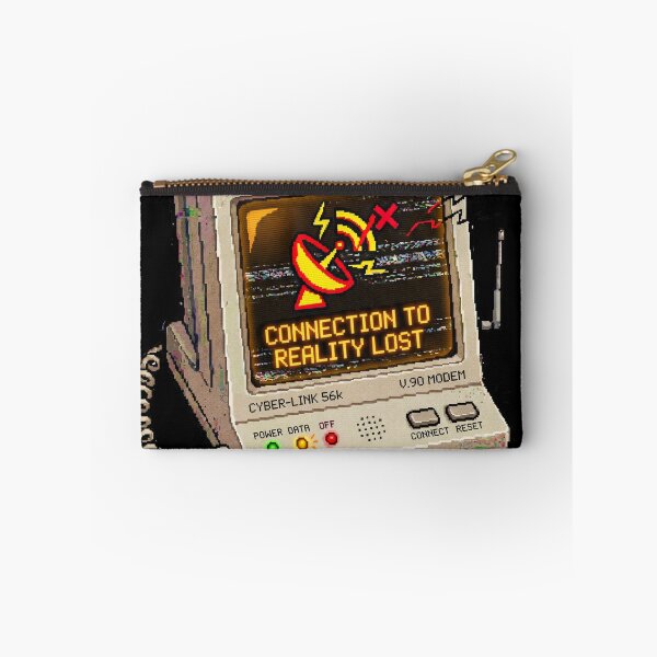 Item preview, Connection To Reality Lost Retro Internet Humor Design designed and sold by afarkar.