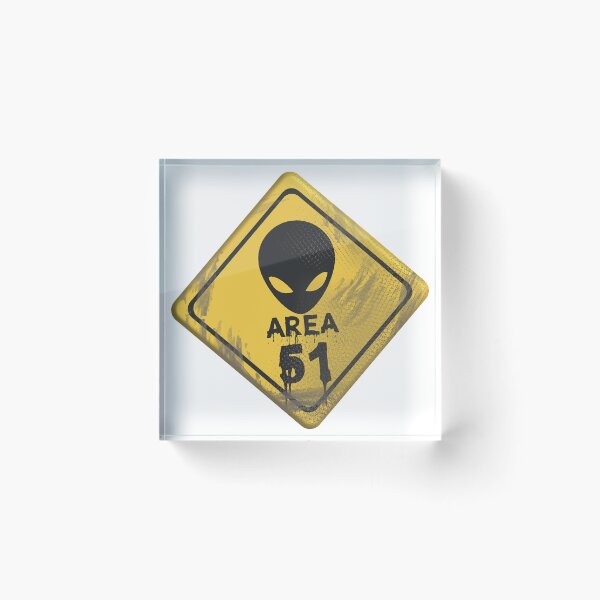 Item preview, Area 51 Sign designed and sold by Arturo Chan Cimé.