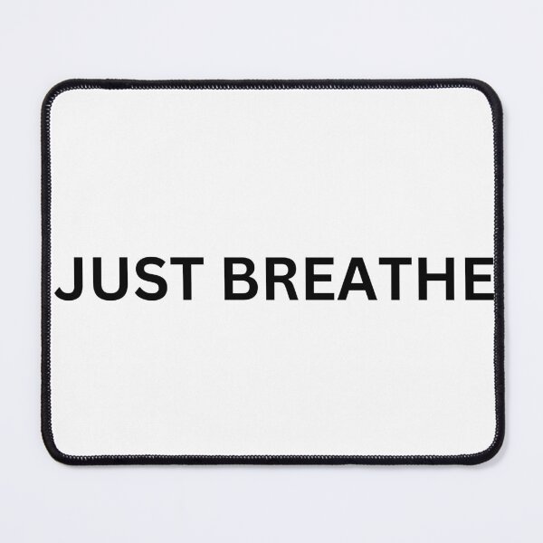 Item preview, Just Breathe Minimal Motivational Design designed and sold by ModernMoodCo.